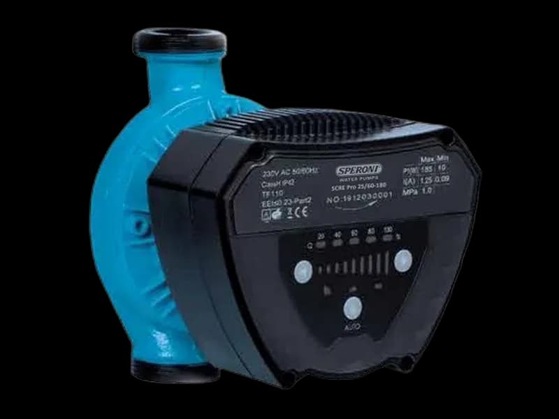 Насос Speroni SCRE Pro 25/80-180 с электронным регулированием (SPRN2580MP) циркуляционный