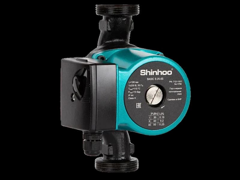 Насос циркуляционный Shinhoo BASIC PRO 50-16SF