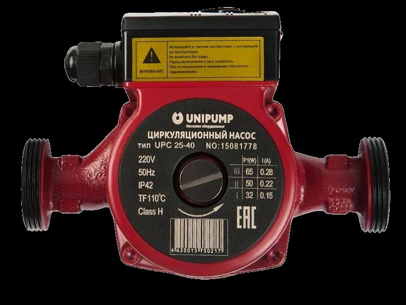 ΠΠ°ΡΠΎΡ Unipump UPC 25-40 130 ΡΠΈΡΠΊΡΠ»ΡΡΠΈΠΎΠ½Π½ΡΠΉ