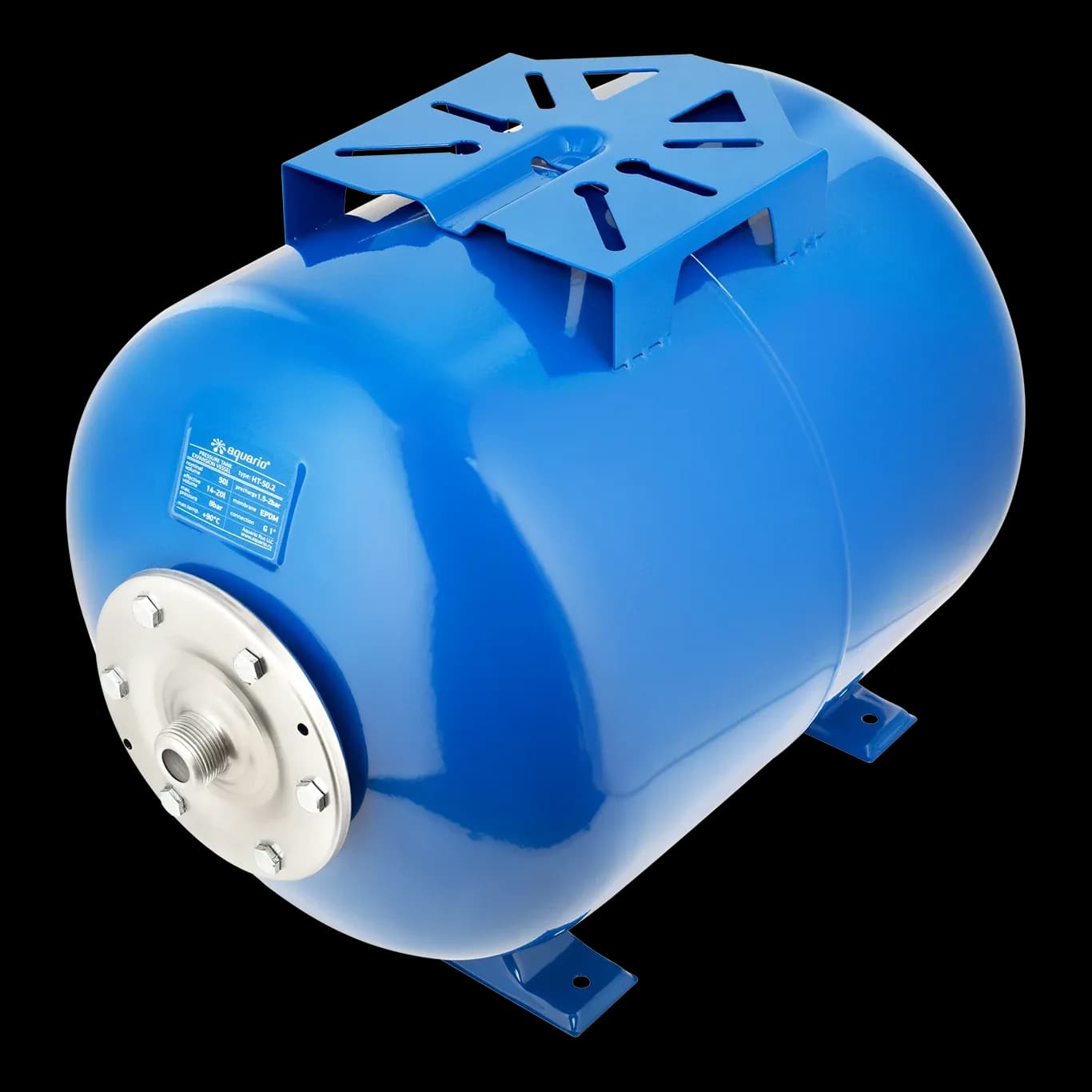 гидроаккумулятор HT-50.2 (ном. объем- 50л, гориз., удлиненная платформа)