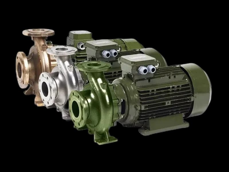 Насос SAER IR 50-250NA IE1 и IE2 для систем водоснабжения поверхностный